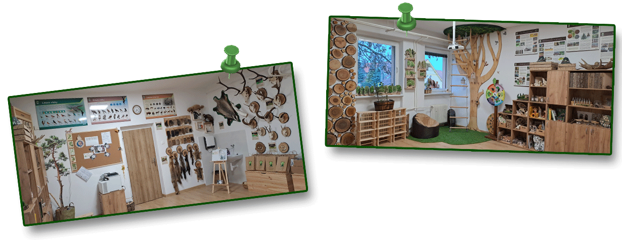 kútik lesnej pedagogiky v Smoleniciach