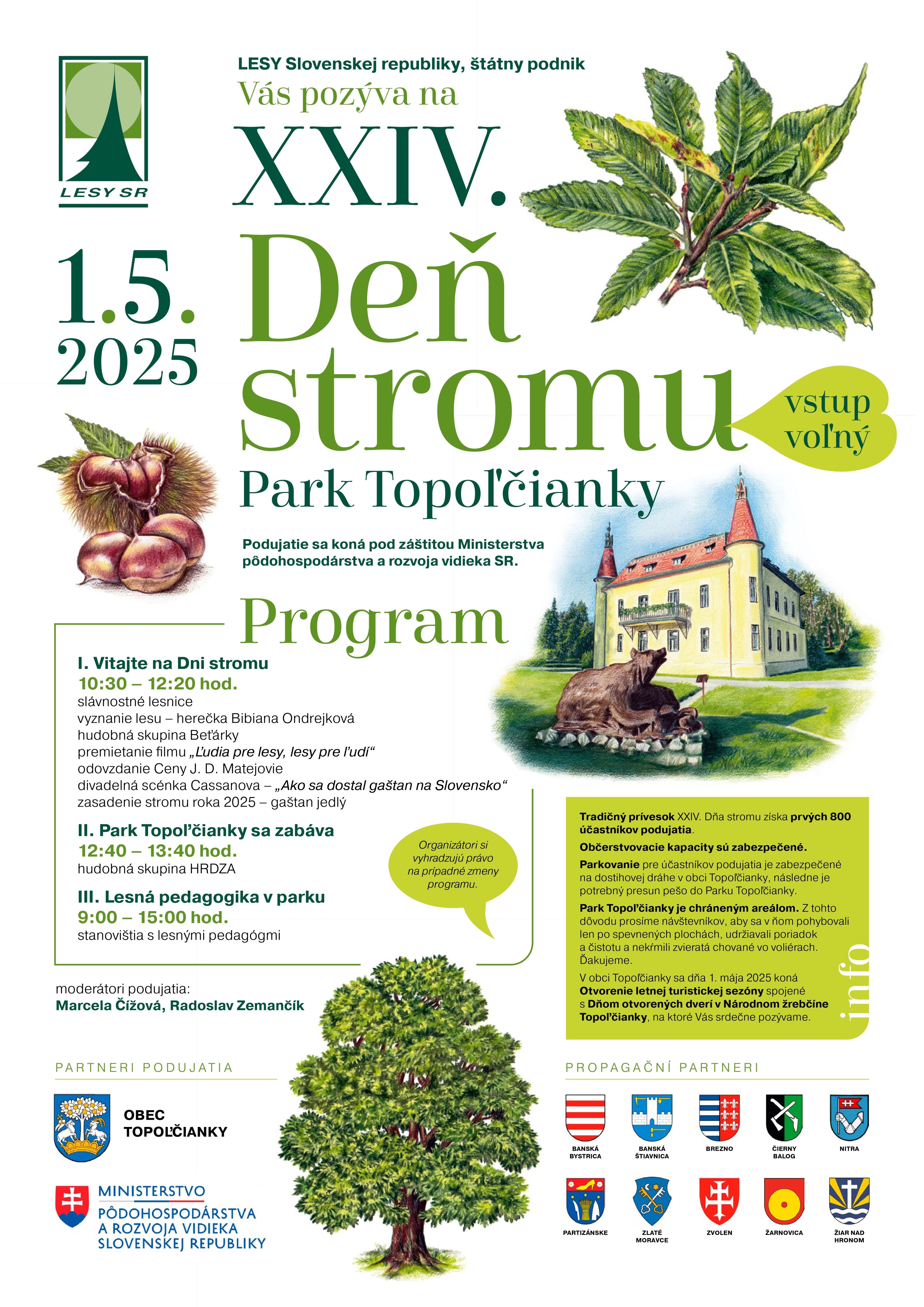 plagát Deň stromu 2025
