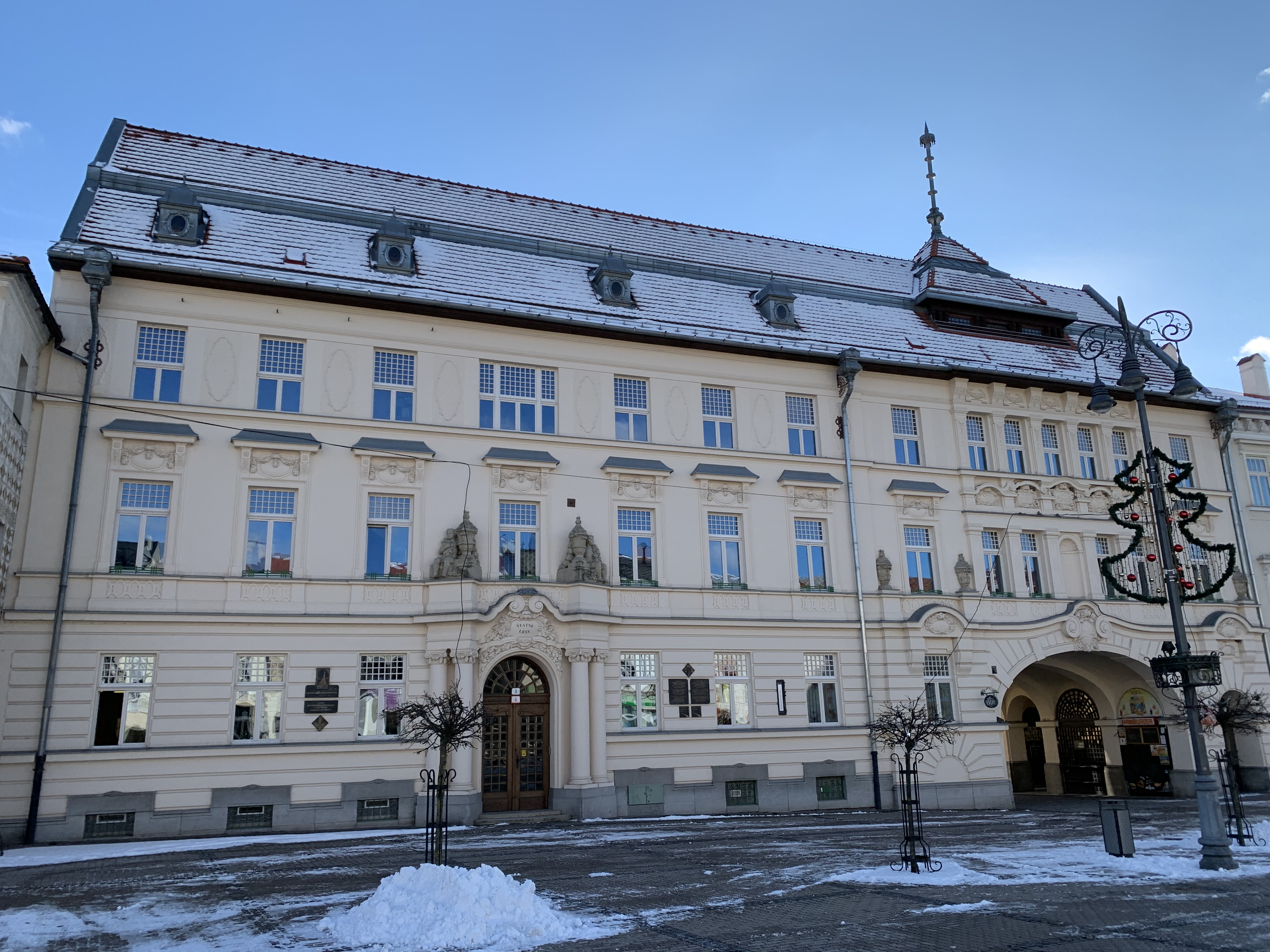 budova generalneho riaditelstva zimna | WebJET CMS