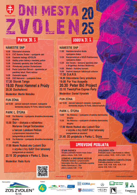 dni mesta zvolen 1 | WebJET CMS Plagát Dni mesta Zvolen 2025