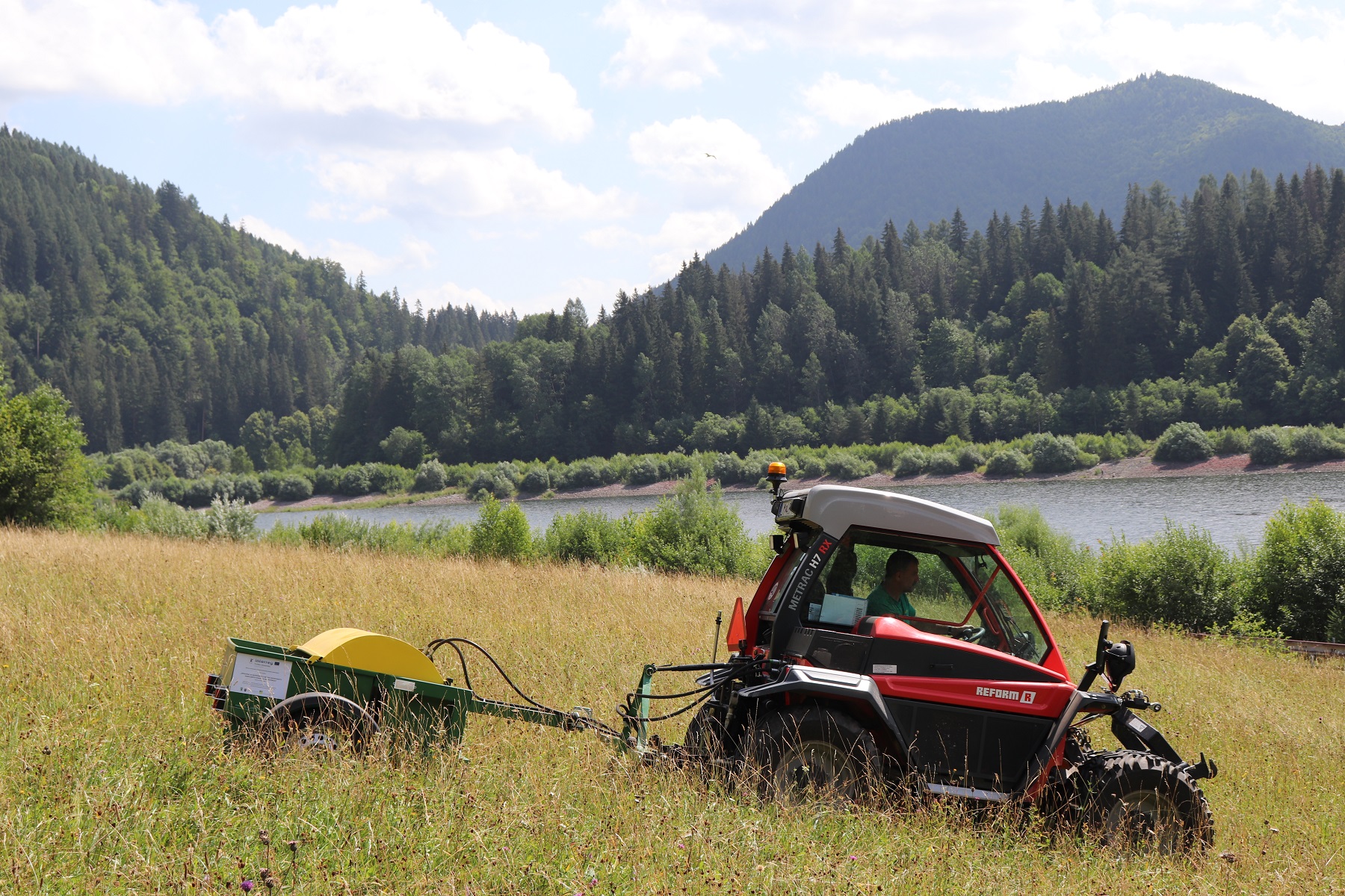 Kartáčový zberač semien Kartáčový zberač semien