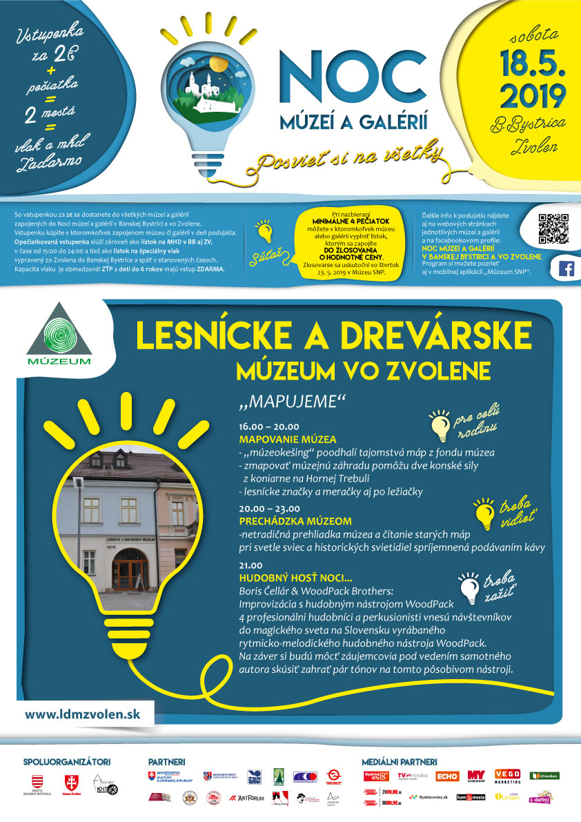 Plagát Noc múzeí Obrázok Plagát Noc múzeí