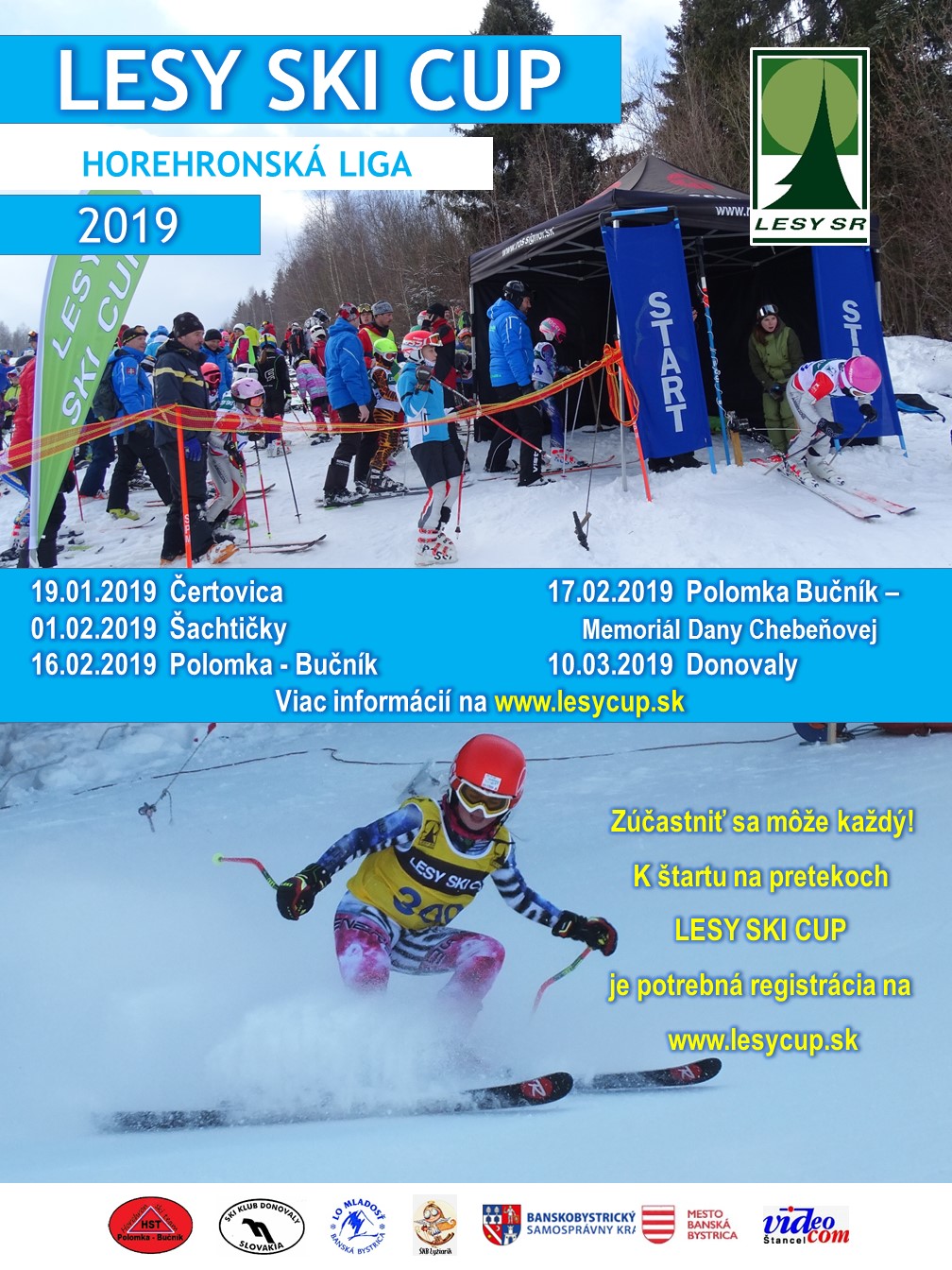 lesy ski cup plagat Obrázok Plagát LESY SKI CUP