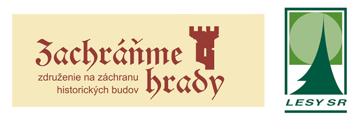 Obrázok Logá Zachráňme hrady a LESY SR