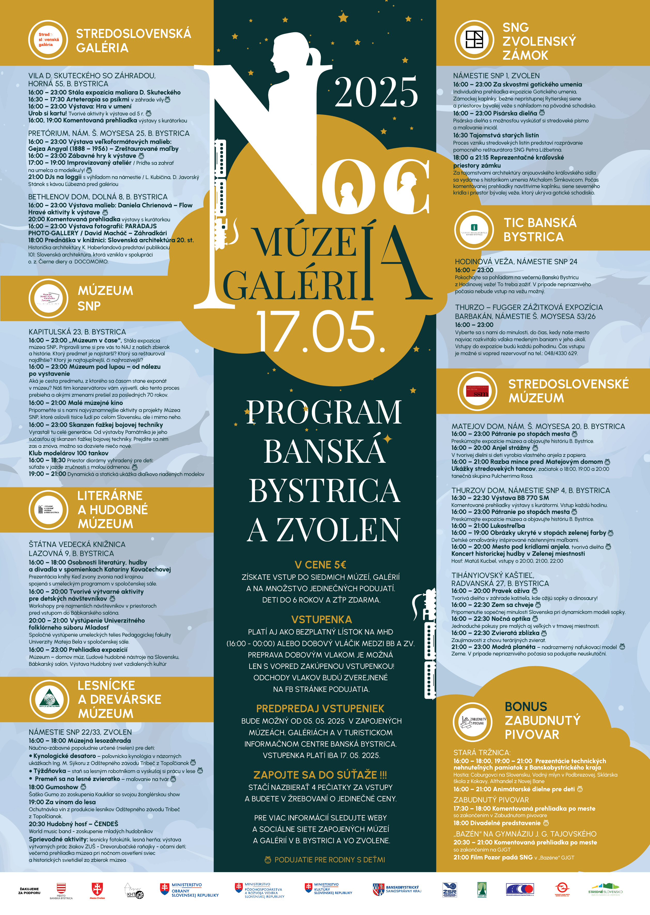 Program Noc múzeí 2025