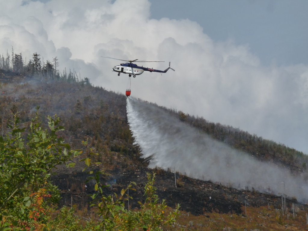 Požiar Polomka Požiar Polomka