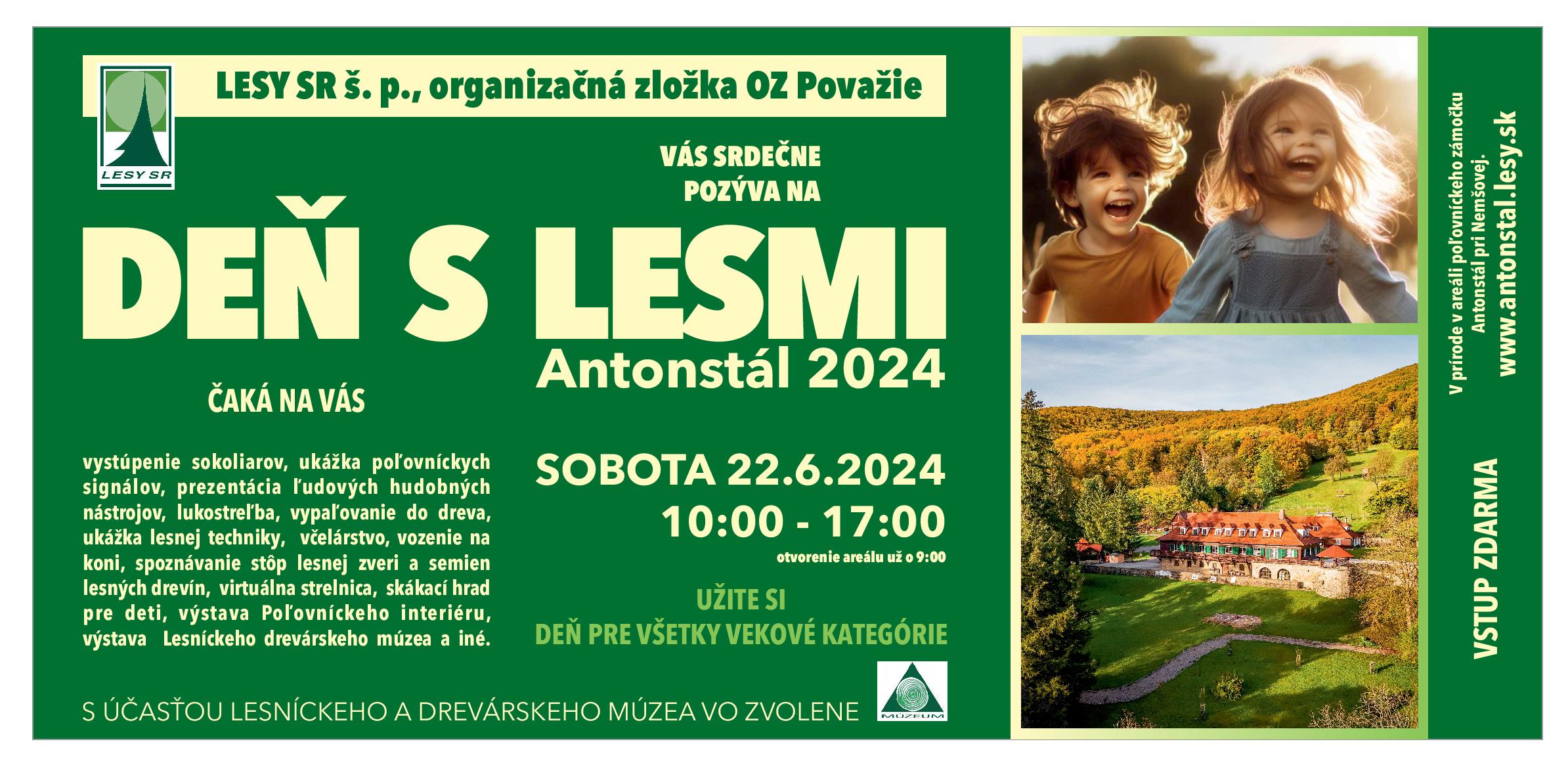 pozvánka Antonstál