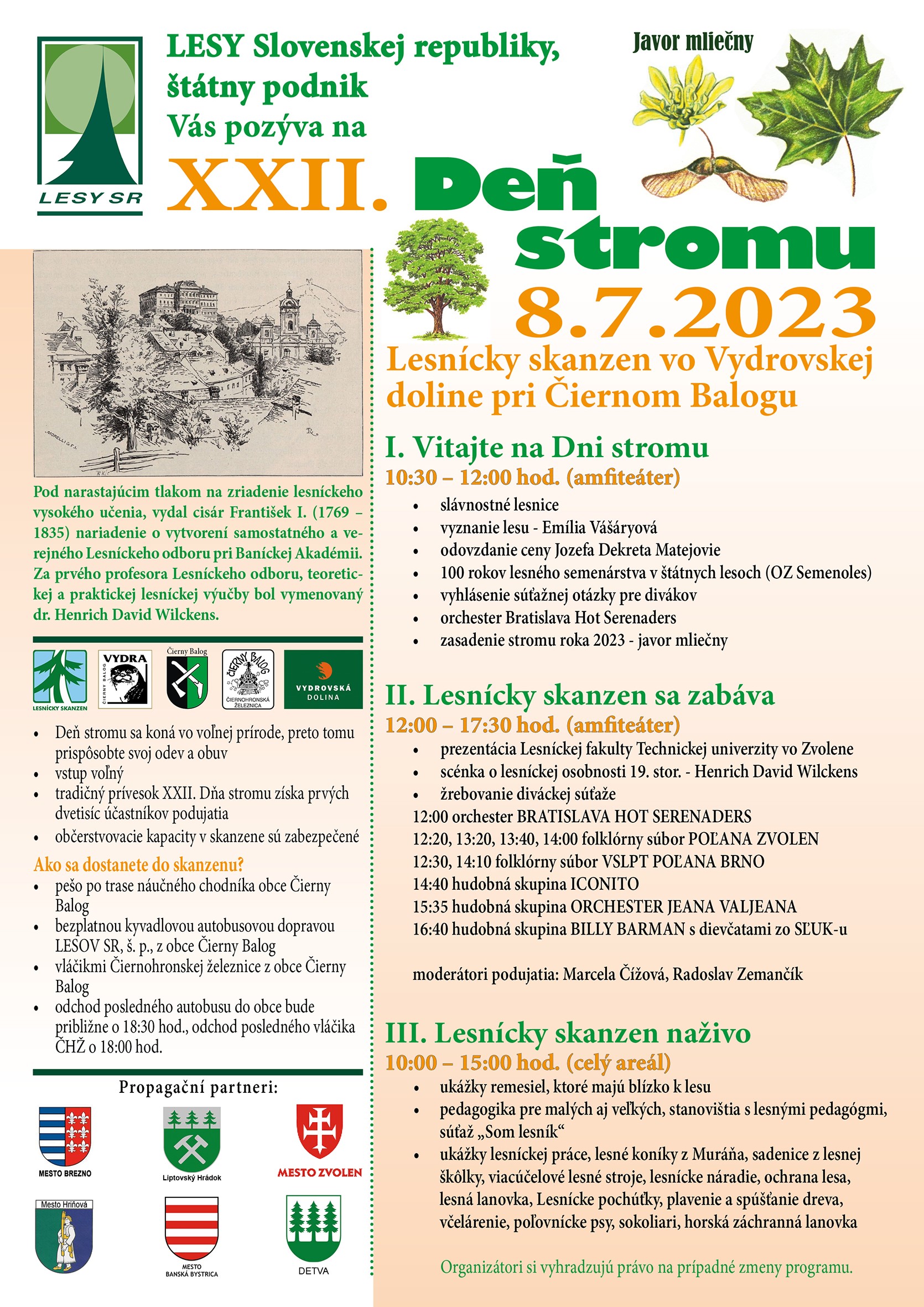 plagát Deň stromu 2023 plagát Deň stromu 2023