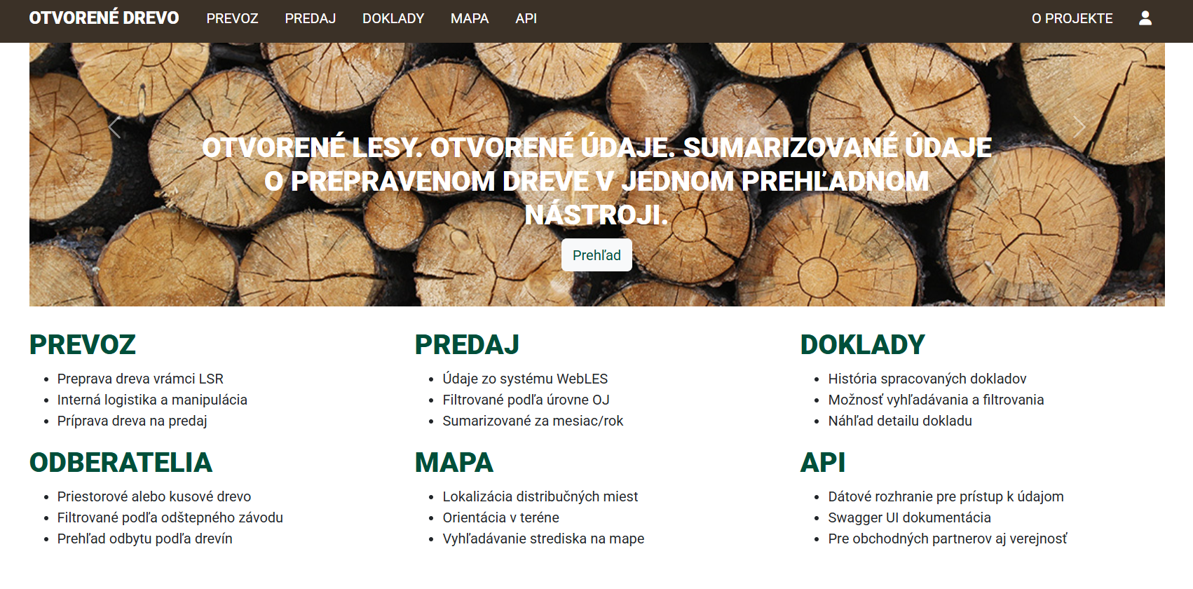 otvorenedrevo | WebJET CMS otvorene drevo - portal