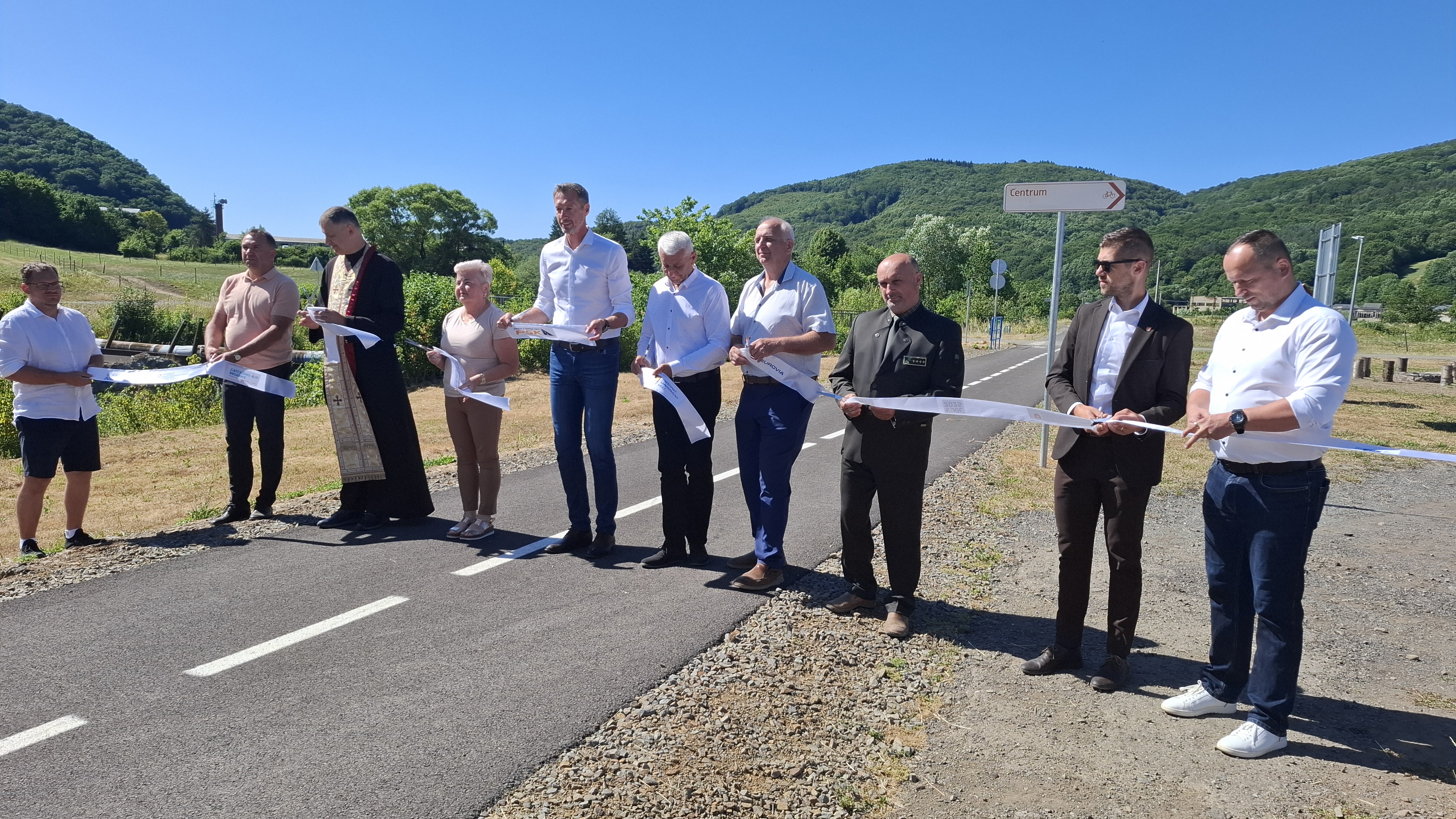 ulic cyklotrasa | WebJET CMS Otvorenie cyklotrasy