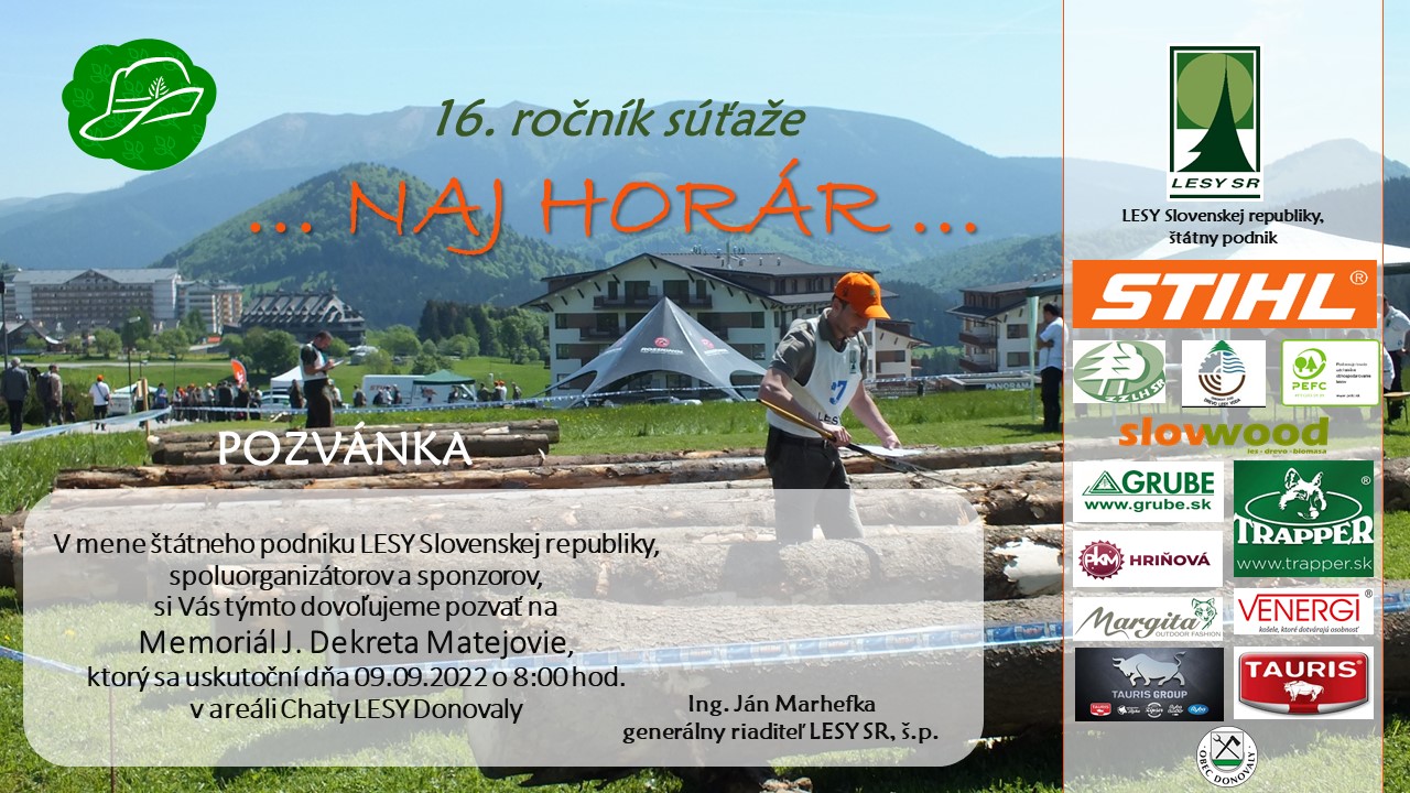 naj horar pozvanie | WebJET CMS