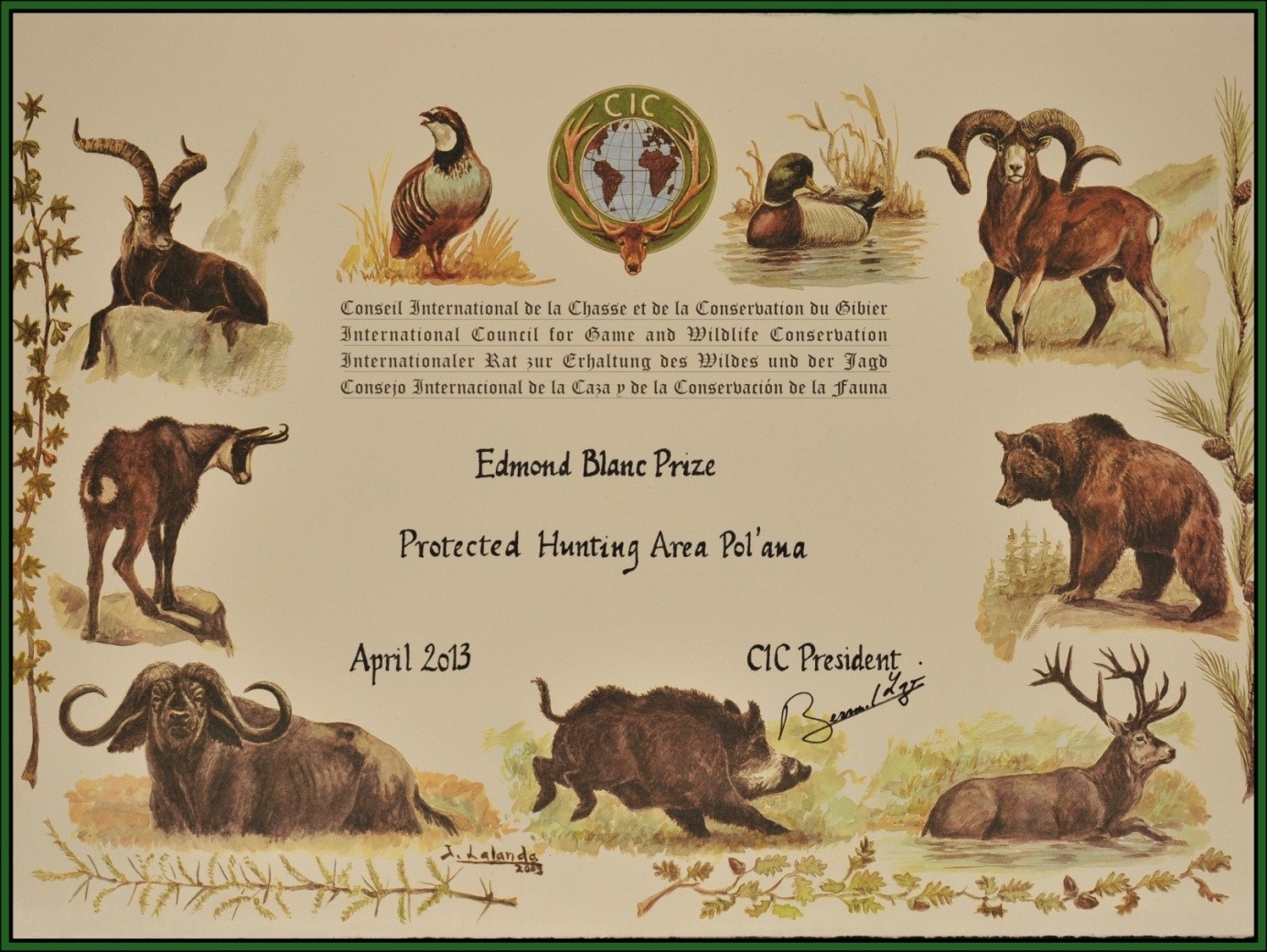 Cena Edmonda Blanca Cena Edmonda Blanca