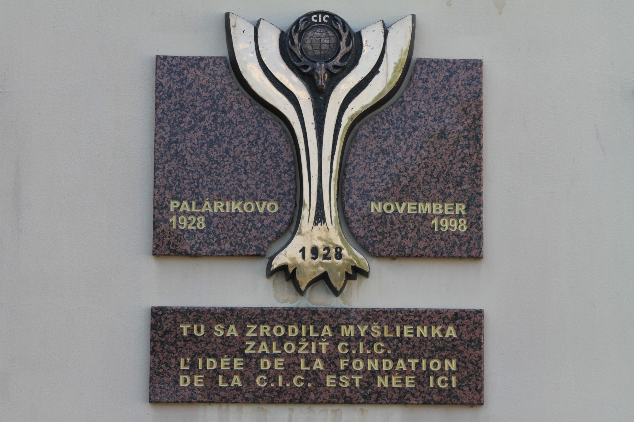 tabuľa CIC