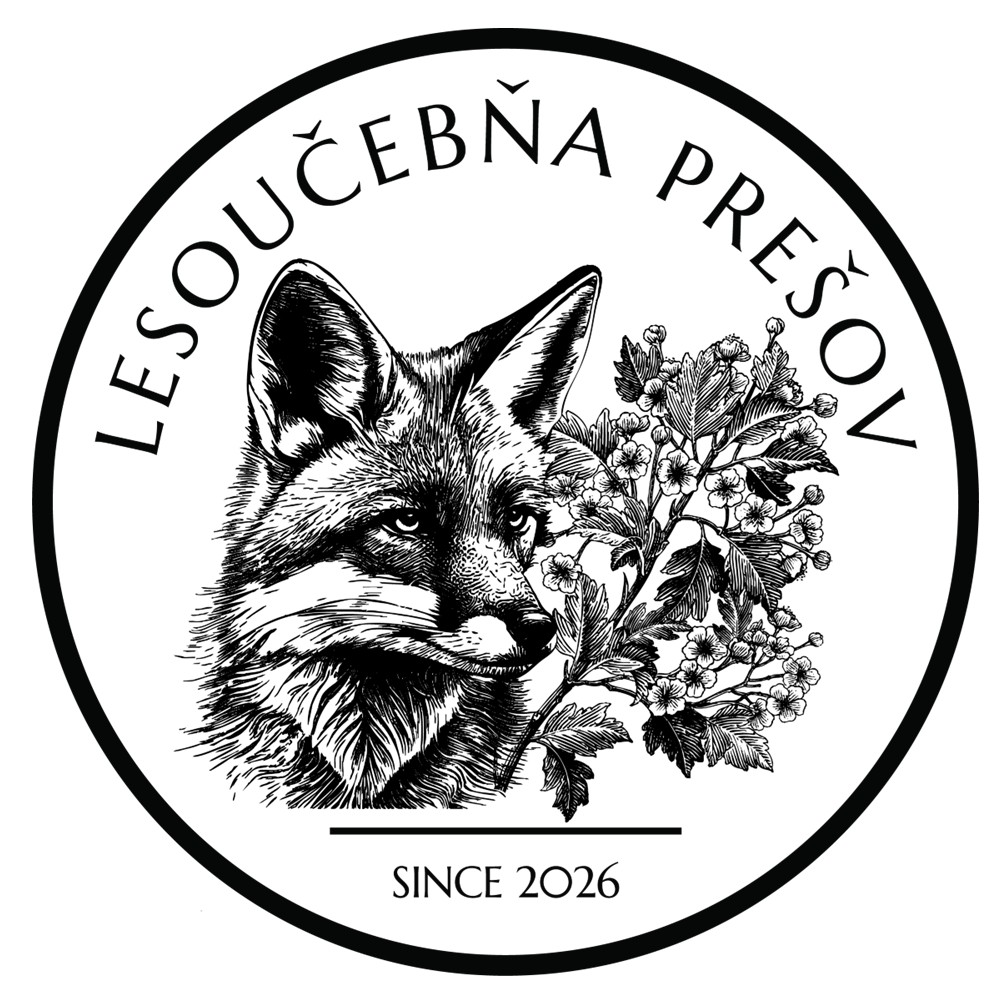 ciernobiele logo lesoucebne presov otvorenej roku 2026 vyobrazujuce liska hloh | WebJET CMS