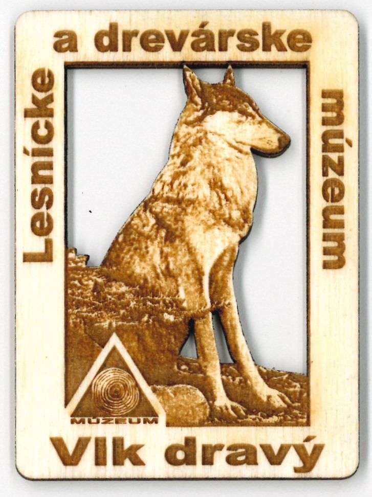 Magnetka vlk dravý Magnetka vlk dravý