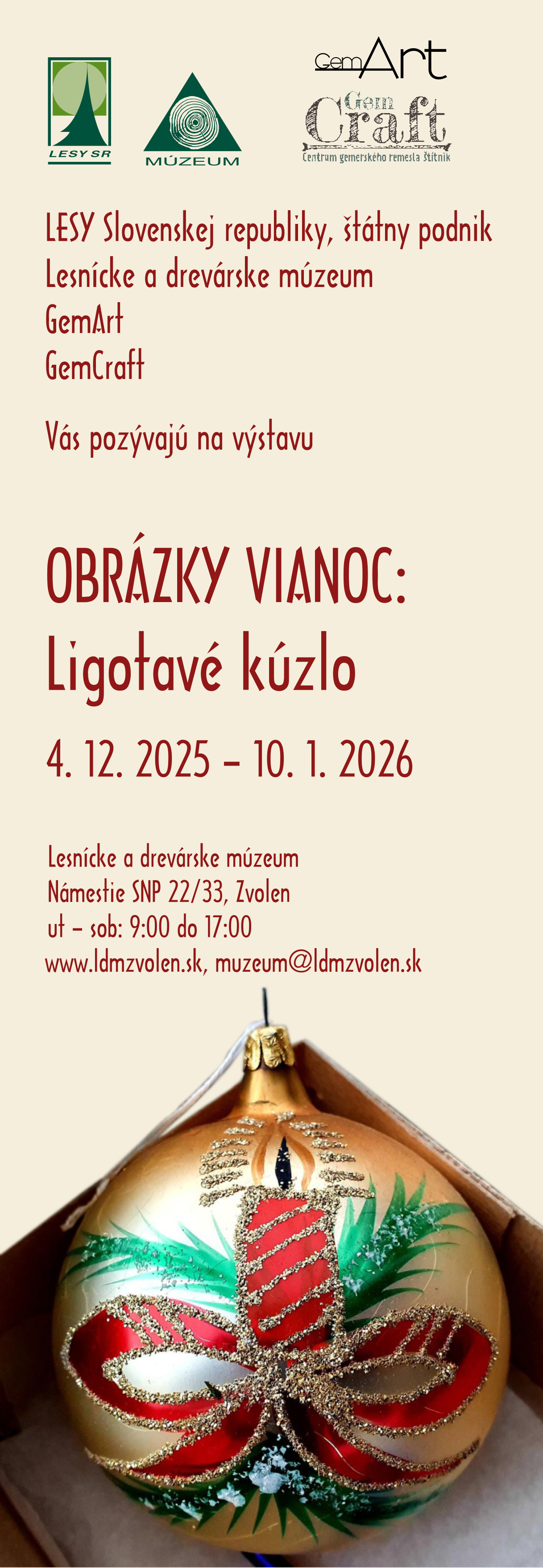 pozvanka vystavu ligotave kuzlo | WebJET CMS