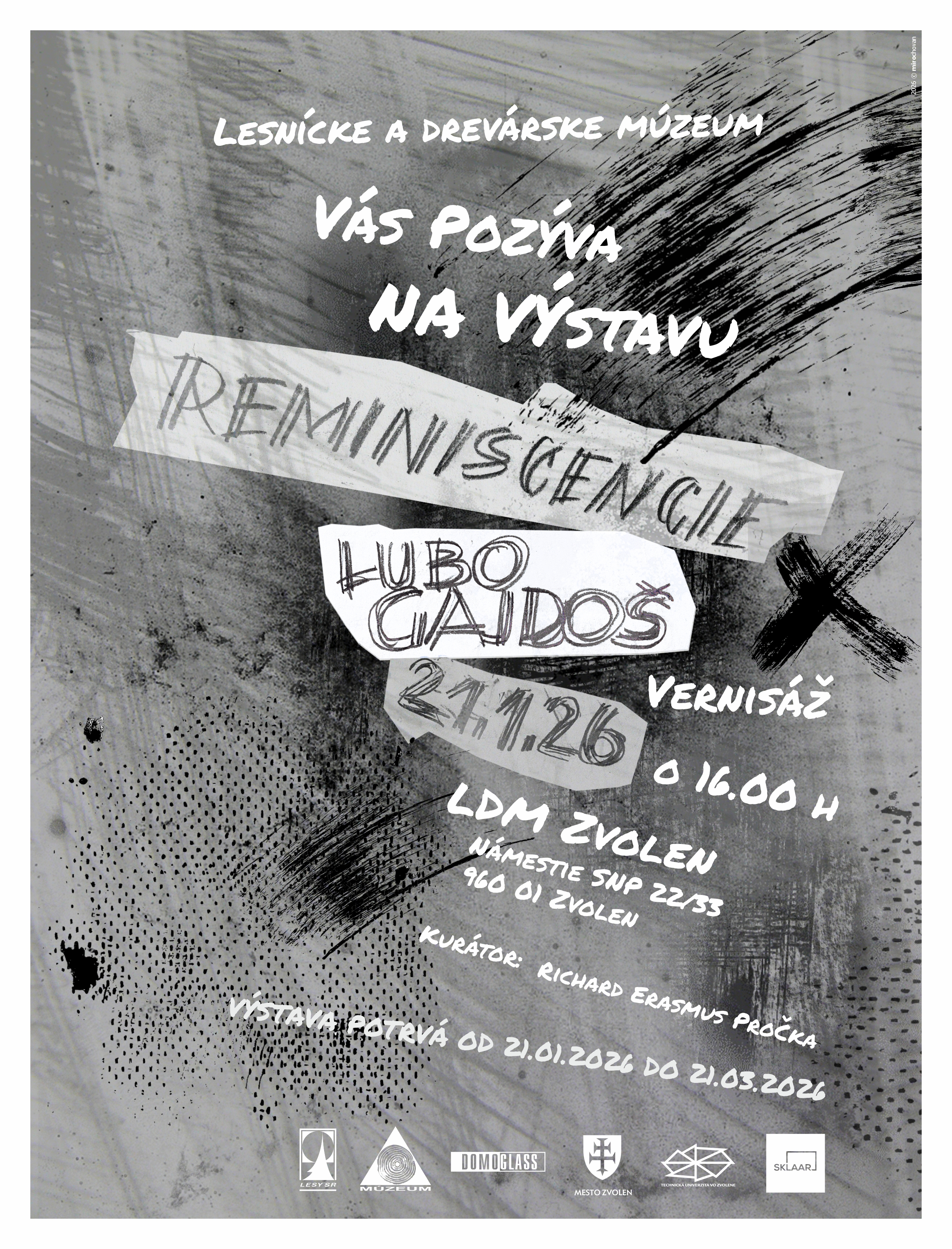 pozvanka vystavu reminiscencie | WebJET CMS