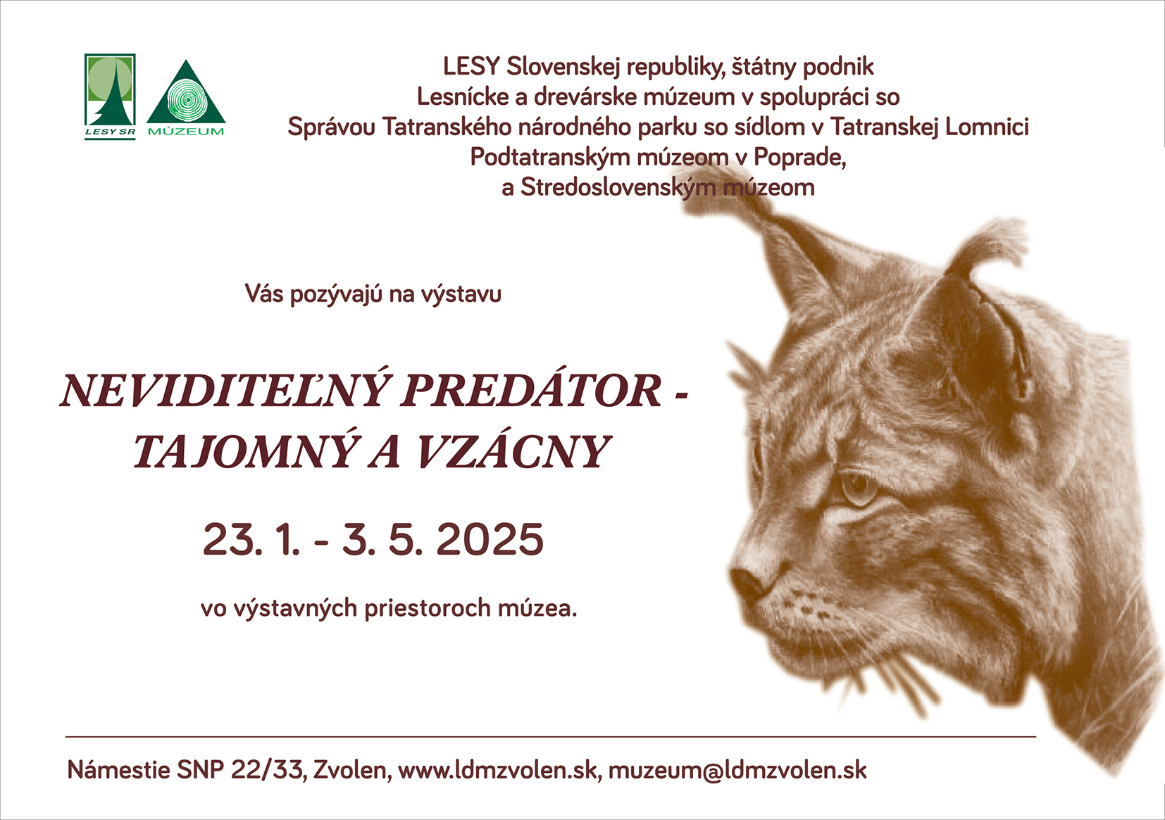 Výstava Neviditeľný predátor
