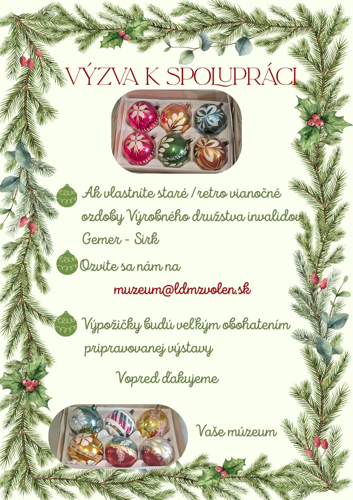 Výzva k spolupráci