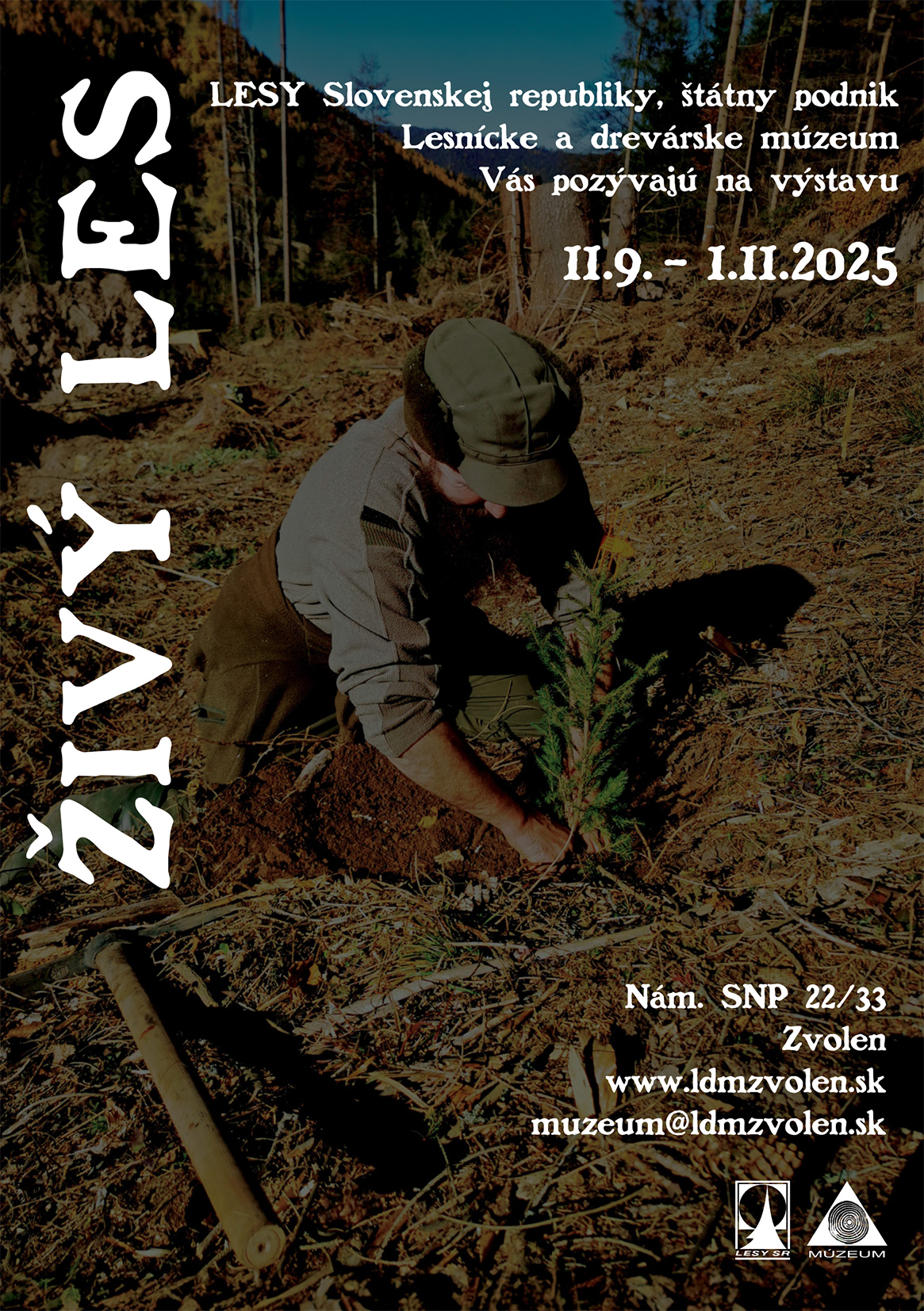 Pozvánka na výstavu Živý les