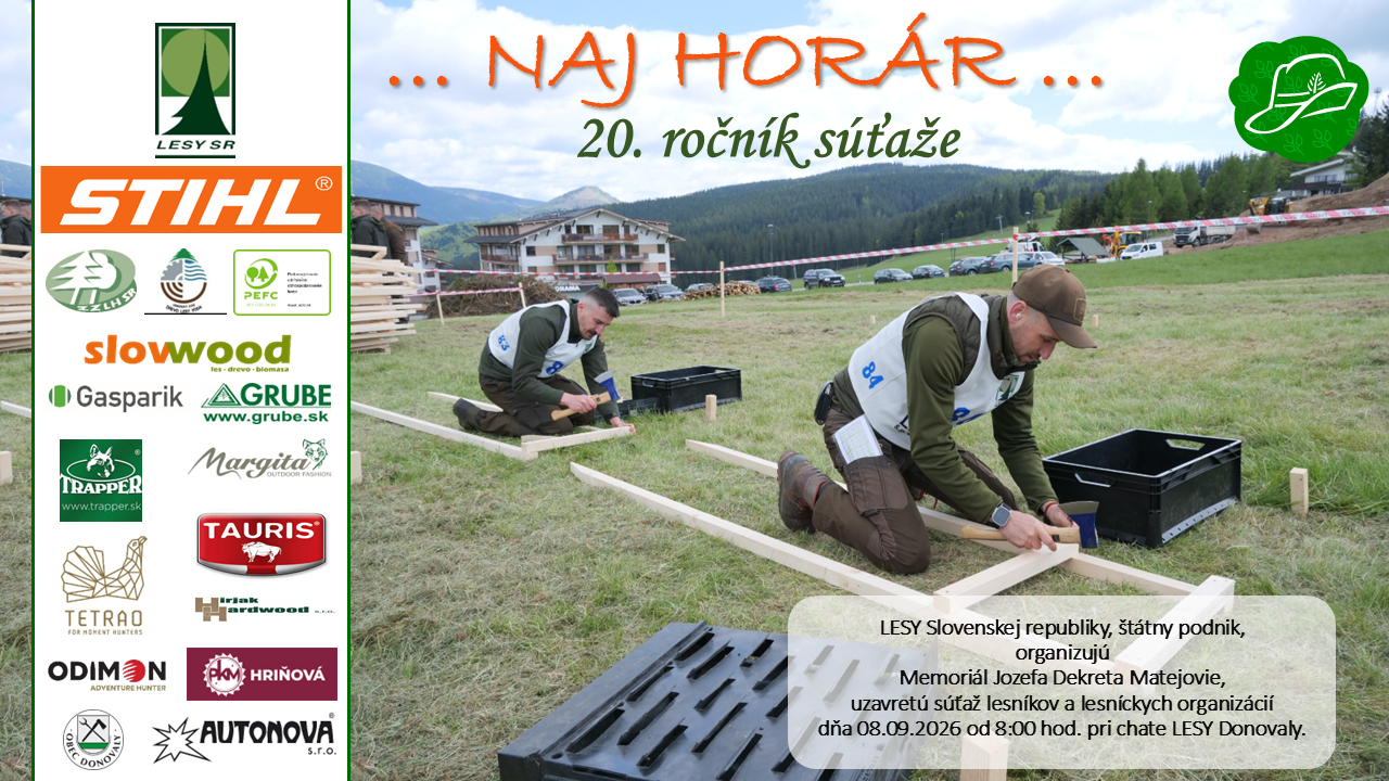 naj horar 2026 oznamenie podujatia | WebJET CMS