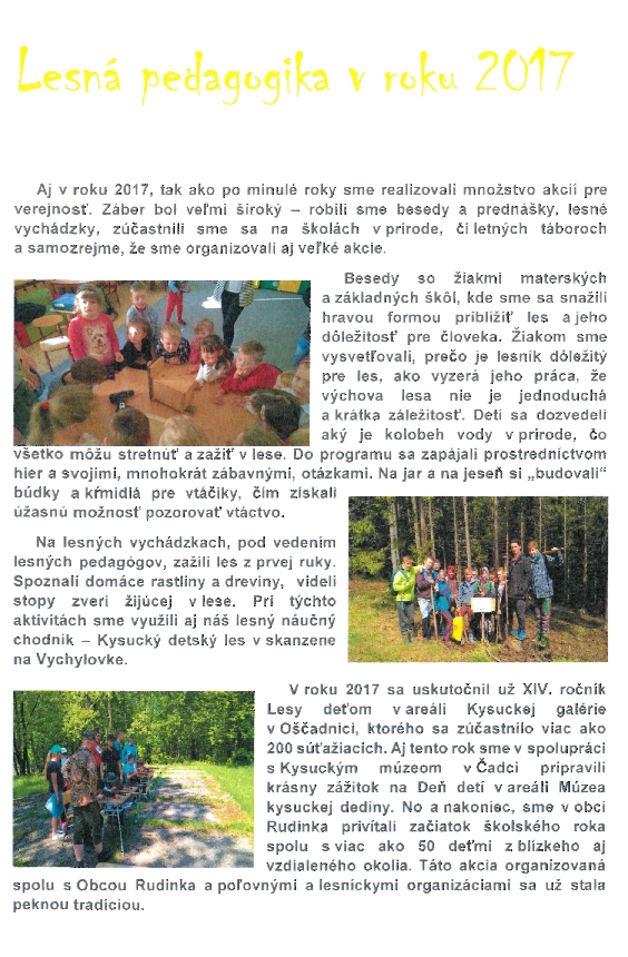 Lesná pedagogika 2017/1/9 Obrázok Lesná pedagogika 2017/1/9