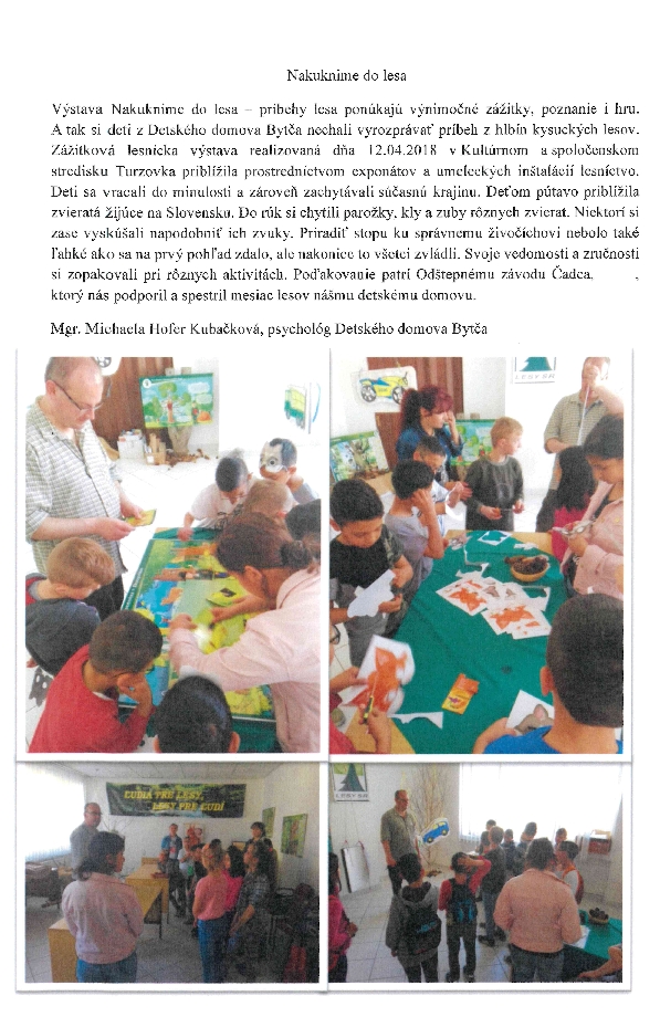 Poďakovanie 1/9 Obrázok Poďakovanie 1/9